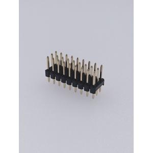 Brass Gold Plated PCB Pin Header Connector 2.54mm Pitch 3x9 P Straight