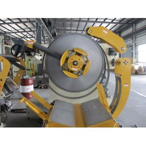 High Speed Steel Coil Uncoiler / Automobile Stamping Punch Servo Feeder