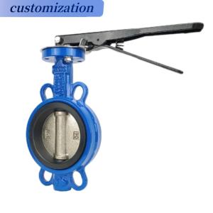 API/ANSI/DIN/JIS/ASME Standard Wafer Butterfly Valve with EPDM PTFE Rubber