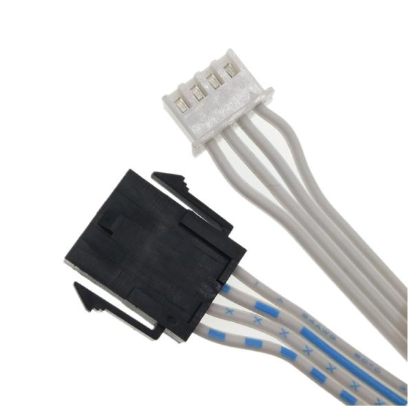 Quality 4P 3.0mm PitcH Molex 43640-0400 Plug Flat Ribbon Cable wholesale