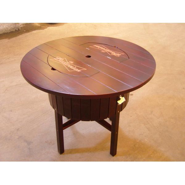 Quality solid wood, icebox, ice bucket, table with icebox wholesale