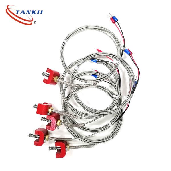 Quality Magnetic Surface Thermocouple Sensor Type K With Stainless Steel Sheathed Cable wholesale