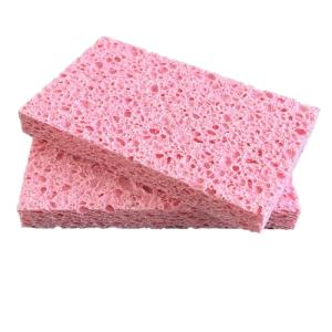China Biodegradable Cellulose Sponge Scourer for Kitchen Cleaning on sale