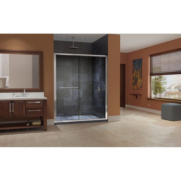 Quality Double Sliding Tempered Glass Shower Screen Framed Sliding Shower Enclosure wholesale