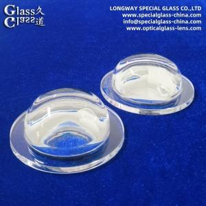 Durable Scratch Resistance Borosilicate Glass Led Cob Lens For Mining Lamp Lens