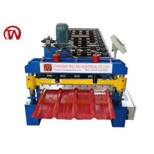 5 Ribs Roof Roll Forming Machine 11 Rows Trapezoidal Sheet Roll Forming Machine
