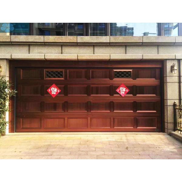 Quality Commercial IP55 Single Track Sectional Overhead Doors wholesale