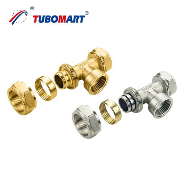 Quality Customized Size Pex Al Pex Compression Fittings For Gas System Optimal Performance High Durability wholesale