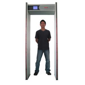 Cheap LCD 8 zones walk through metal detectors for sale