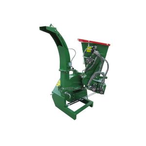 Tractor Wood Chipper With Hydraulic Feeding System 4 Inches Chipping Capacity