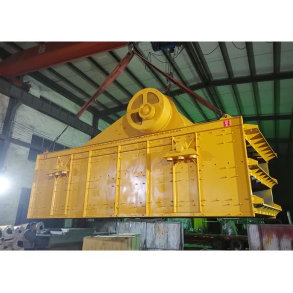 Quality 55kw Horizontal Vibration Separation Machines With 3 Layers Sieve wholesale