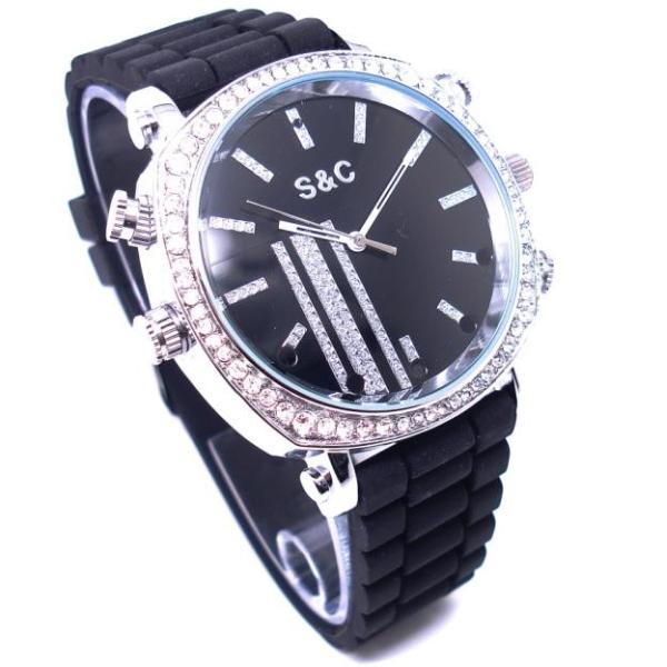 12 Mega Pix Voice Activated Watch Waterproof Small Hidden Spy Cameras With Wide