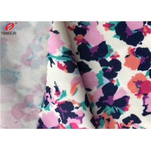 Digital Printed Stretch Swimwear 82 Nylon 18 Spandex Fabric For Skirt