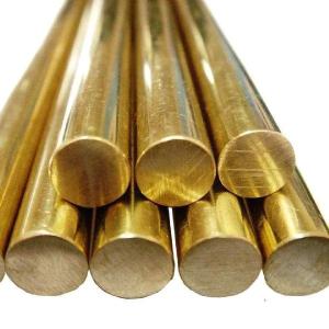 China C2600 C2800 Pure Brass Copper Rod Round Flat Bright on sale