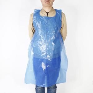 Waterproof Disposable Apron , Plastic Throw Away Aprons Multi Colors Optional
