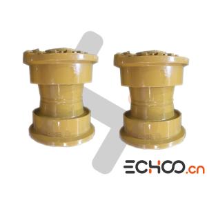 D375 Bulldozer Undercarriage Track Roller Assy With Double Flanges Wear