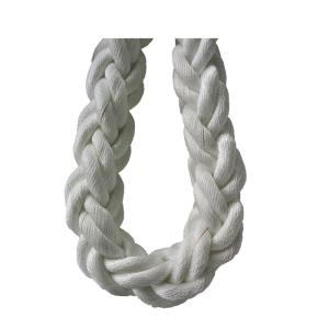 China 8 Strands Nylon Braided Dock Lines Water Repellent For Mooring Line Docking on sale