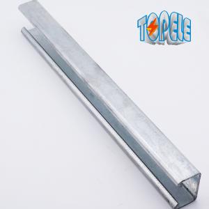 Hot Dipped Galvanized Profile Unistrut C Channel 41 * 41 / 41 * 21