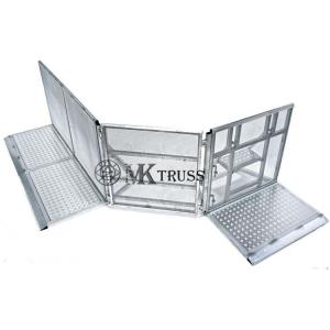 Stage Performance Original Black Aluminum Safety Crowd Control Barrier for Sal