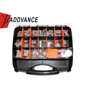 DTM Series Deutsch Automotive Connectors 2 - 12 Pin With Solid Contact Crimp