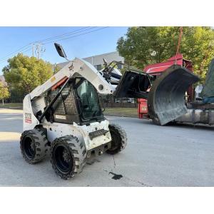 Turbocharged Diesel Engine Used Skid Loader BOBCAT S220 74HP 55kW
