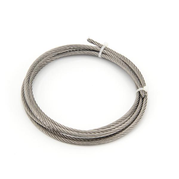 Welding Cutting 7x7 Stainless Steel Wire Rope 2.5mm Durable And Long lasting