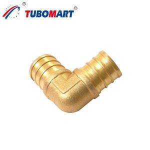 Brass Crimp Pipe Fittings Pex Pipe Connectors For Water Supply Systems