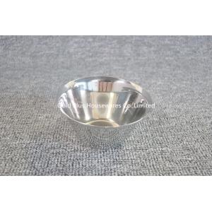 China Soup Double Wall Stainless Steel Rice Bowl Multi Sizes Traditional on sale