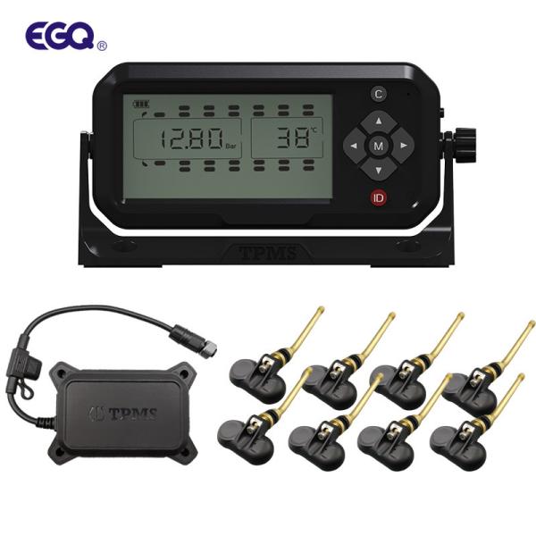 Quality 8 Wheel Valve Stem Sensor Trailer TPMS System Tire Pressure Monitoring System wholesale