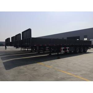 Customized Extendable Hydraulic 2/3/4 Axle Sidewall Semi-Trailer 60 Tons