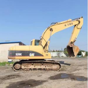Fully Hydraulic System Used CAT320C Excavator High Digging Power for Your