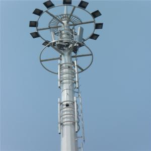 Cheap 35M 40M Network Antenna Monopole Tower Telecommunication Cellular Monopole for sale