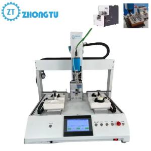 3 Axes Circuit Boards Pcb Automatic Lock Screw Fastening Robot Machine With 1.2