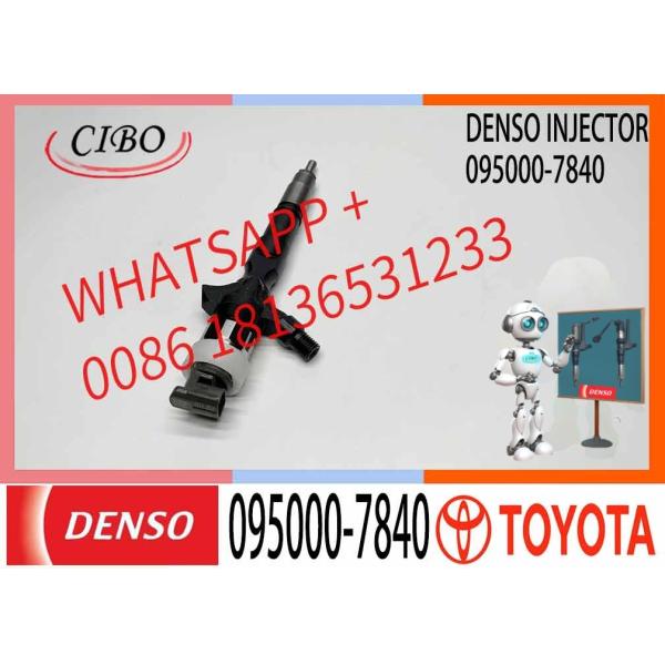 Fuel Injector 095000-7840 23670-39305 for Toyota Truck Excavator 1KD-FTV Engine