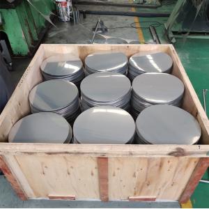 Chinese supplier BA Surface Stainless Round Metal Circles , Steel Circle Sheet