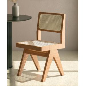 Nordic rattan weaving household simple creative make-up chair backrest homestand
