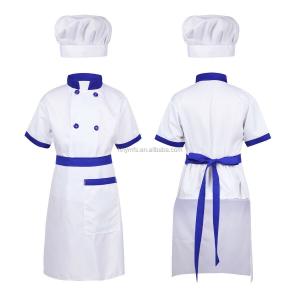 Canvas Cotton Custom Patterned Children Apron Durable Kitchen Kids Art Apron