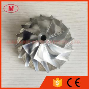 HX40 54.00/83.03mm 8+8 blades 3599646 high performance Turbo milling/aluminum 2618/billet compressor wheel for 3532211