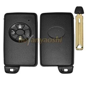 Toyota 4 Buttons Smart Key Shell with Emergency Key Insert