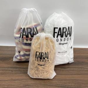 Custom Large Eco Friendly Drawstring Bag Plastic Frosted Bags Packaging Poly Bag