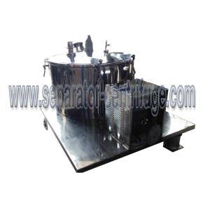 PLC Control Manual Chemical Centrifuge , Plant Extraction Alcohol Solution