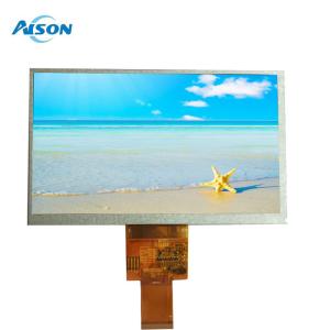 7 Inch TFT Panel 450 cd/m2 40 Pin Panel 800x480 With 24 BIT RGB Interface 40Pin
