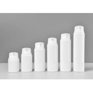 Eco Friendly Cosmetic Airless Bottle 35mm Wide Mini Capacity With Pump Cap