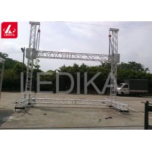 Cheap Portable Aluminum Goal Post Banner Truss Tower System For Hanging Speaker for sale