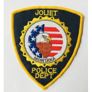 Customer Design Police Embroidery Patches with Iron on for clothing accessories