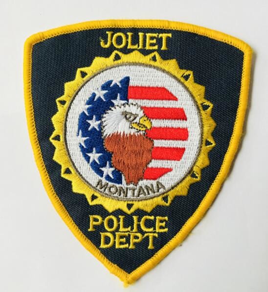 Quality Custom logo patch Police embroidery patches from green tree gifts wholesale