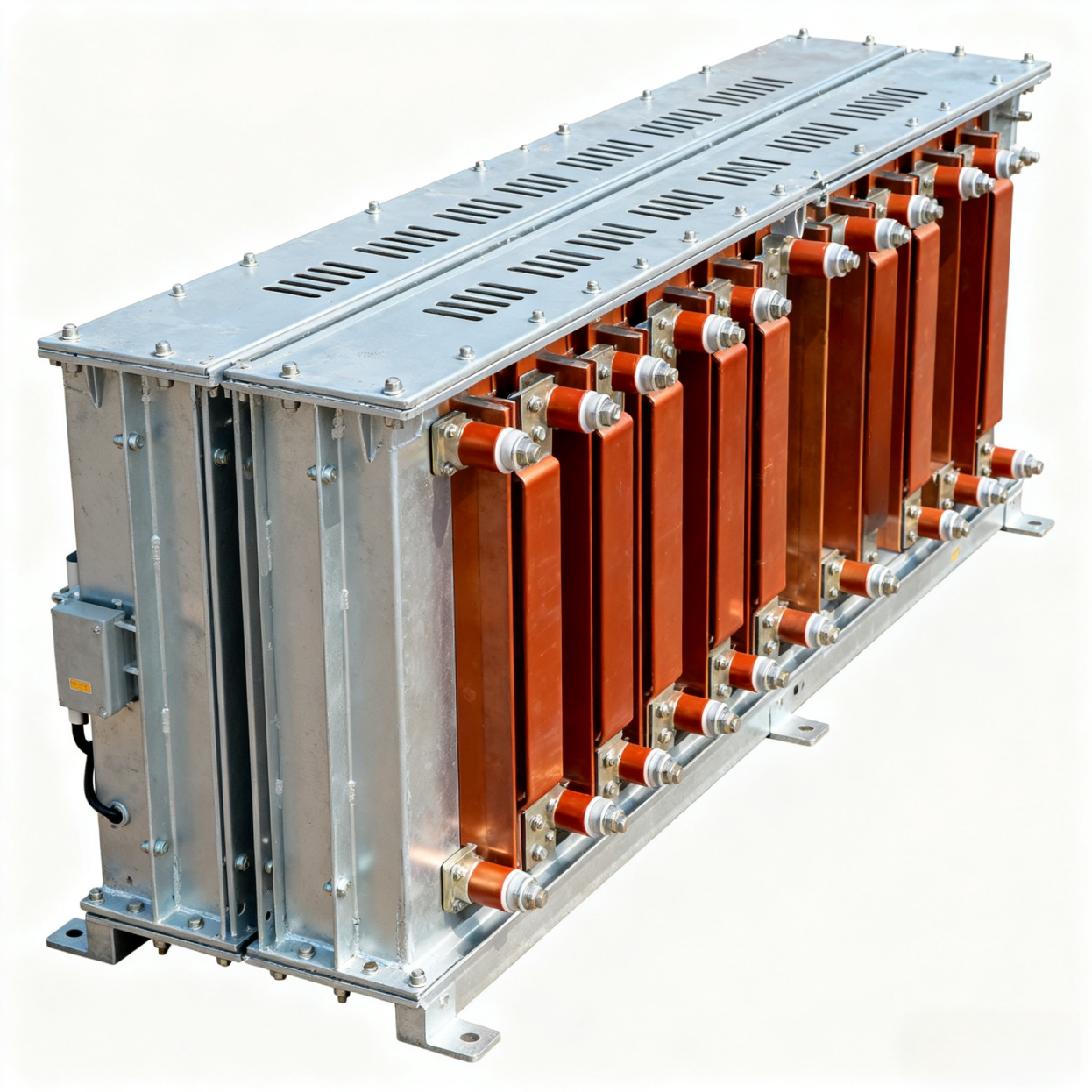 Dense Enclosed Busbar 6300A Cast Resin Busduct With 360 Degree Protection