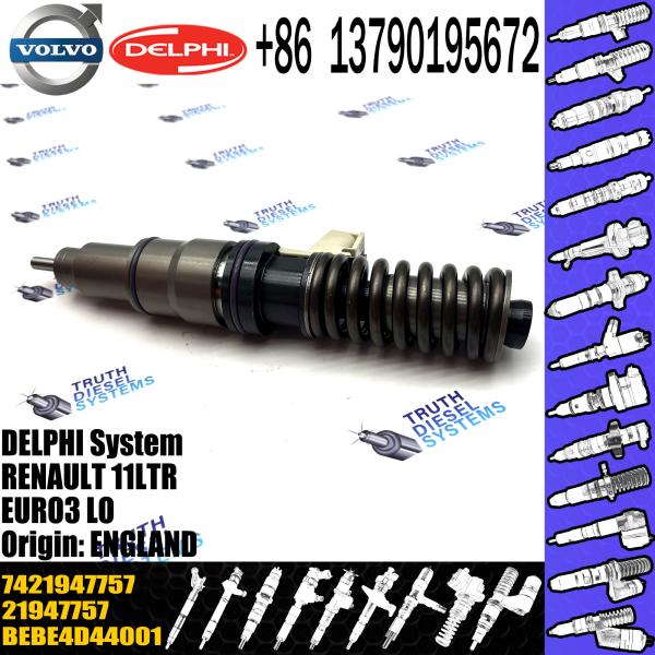 Quality Diesel Fuel Injector 21947757 BEBE4D44001 7421947757 E3.18 for  11LTR EURO3 LO wholesale