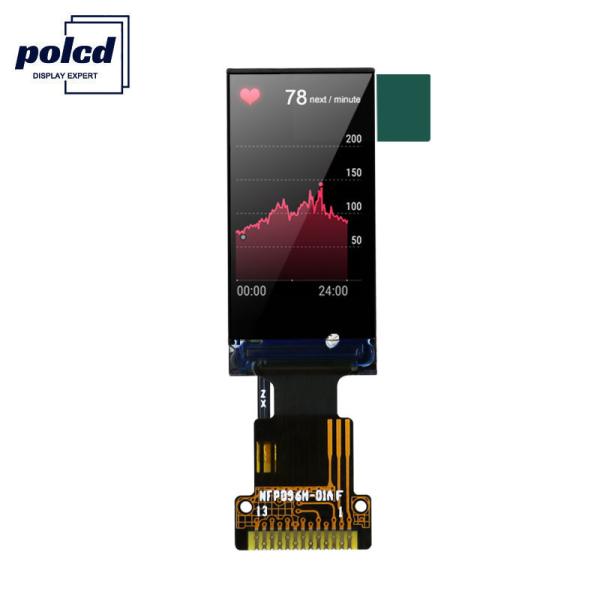 Quality Polcd 80x160 Pixels 0.96 Tft Display 1.5mm TFT LCD Module  400 Nit wholesale