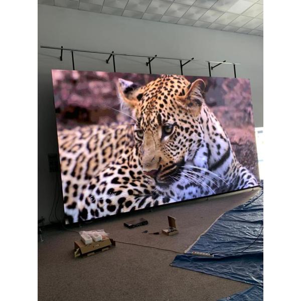 320X160mm Moudle Size Fine Pitch Led Display with 208*104 Moduel Resolution and Die-cast Aluminum Cabinet Material